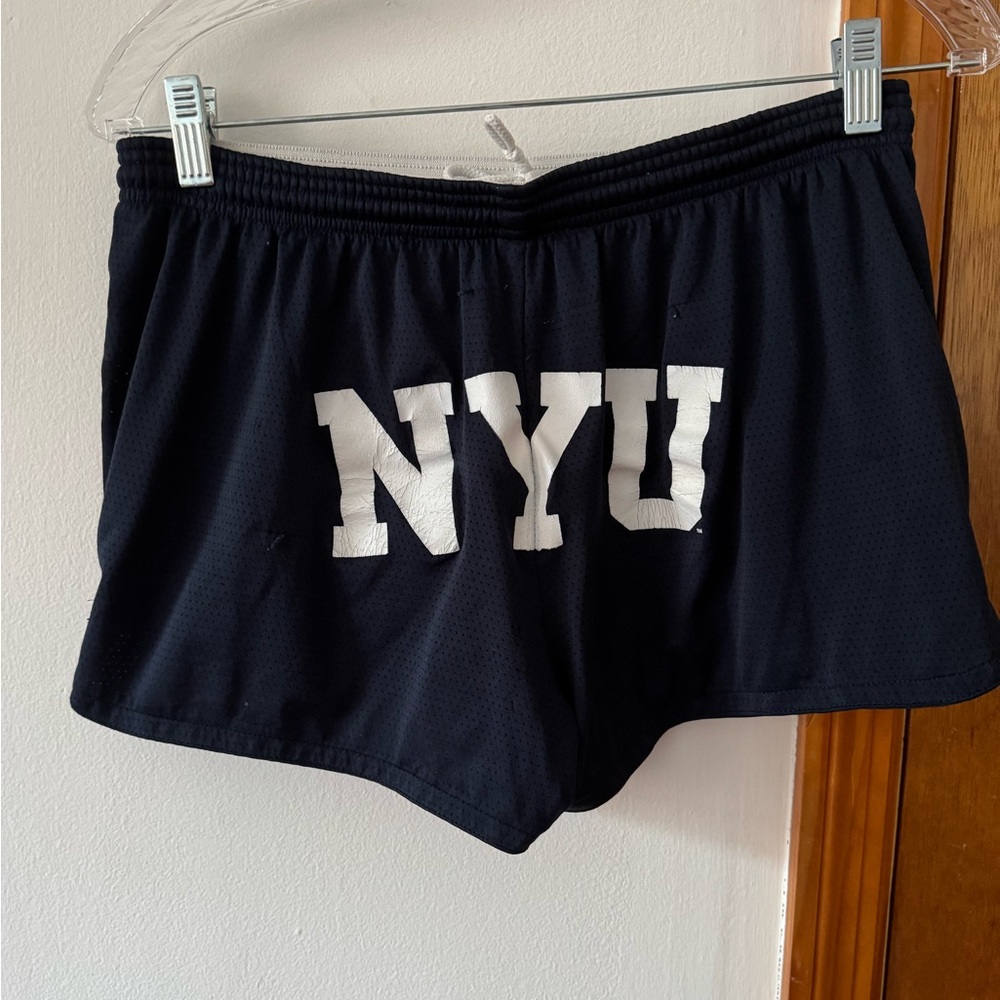 Champion Navy Blue Athletic Shorts Lightweight Breathable